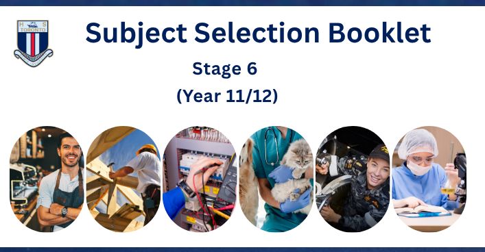 Subject Selection Booklet Cover