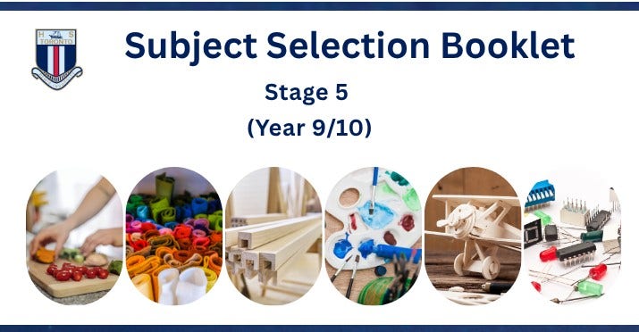Subject Selection Booklet Cover